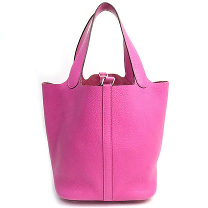 HERMES Picotin Lock MM Clemence Handbag Size ONE SIZE
