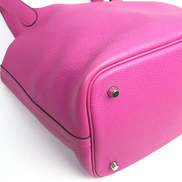 HERMES Picotin Lock MM Clemence Handbag Size ONE SIZE