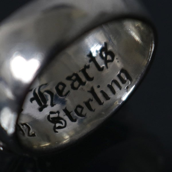 CHROME HEARTS Floral Cross Ring Silver SV925 Size ONE SIZE