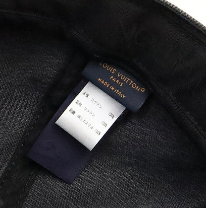 Louis Vuitton LV Washed Denim Cap Gray
