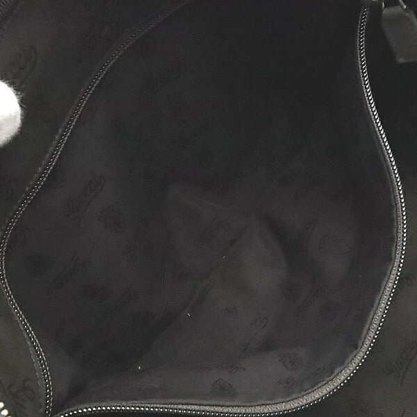 GUCCI GG Imprimé PVC Leather Briefcase Moss Green