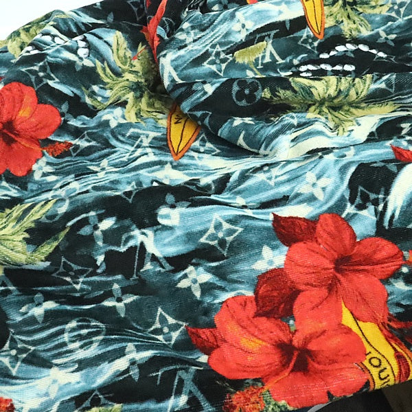Louis Vuitton Surfing Monogram Cotton Beach Towel Multi