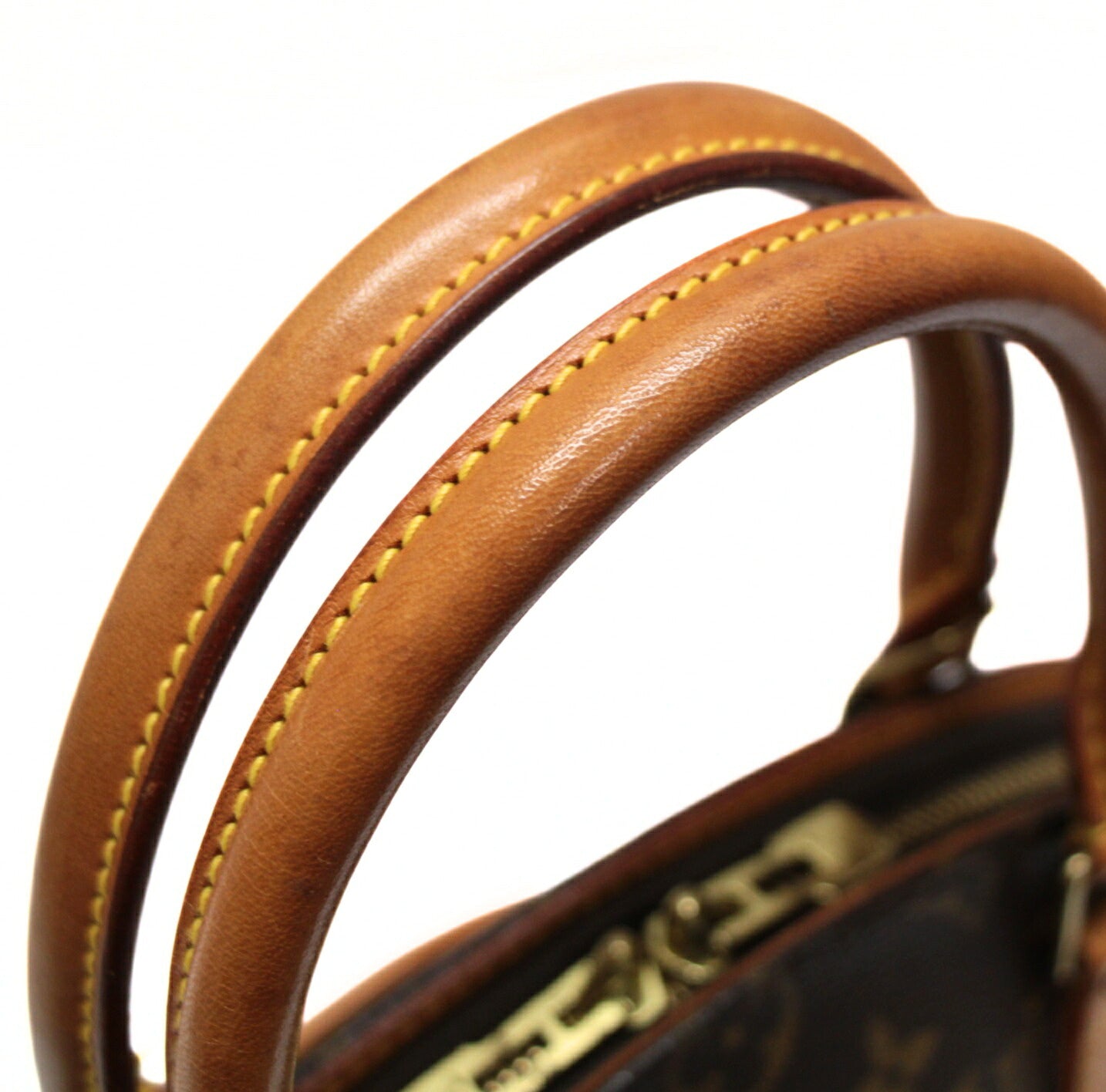 Louis Vuitton Monogram Ellipse Handbag Brown Size ONE SIZE