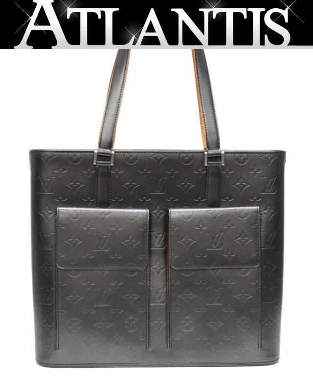 Louis Vuitton Willwood Monogram Mat Bag Black Size ONE SIZE
