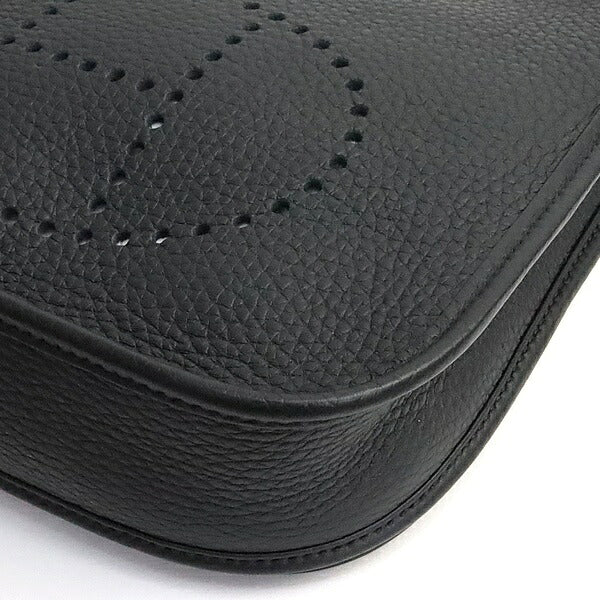 HERMES Evelyne 3 23 Taurillon Bag Black Size ONE SIZE