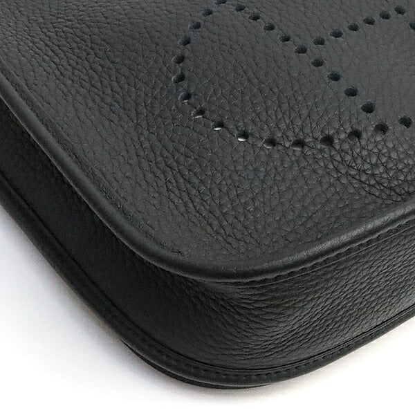 HERMES Evelyne 3 23 Taurillon Bag Black Size ONE SIZE