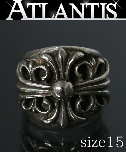 CHROME HEARTS Keeper Ring SV925 Silver Size ONE SIZE