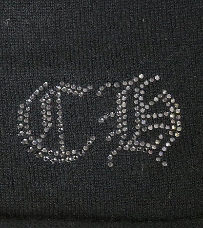CHROME HEARTS Rhinestone Cross Cashmere Sweater Size XL