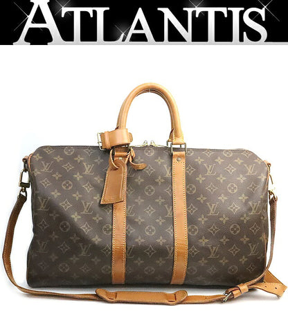 Louis Vuitton Monogram Keepall Boston Bag Size ONE SIZE