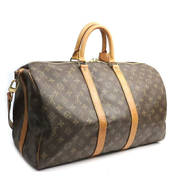 Louis Vuitton Monogram Keepall Boston Bag Size ONE SIZE