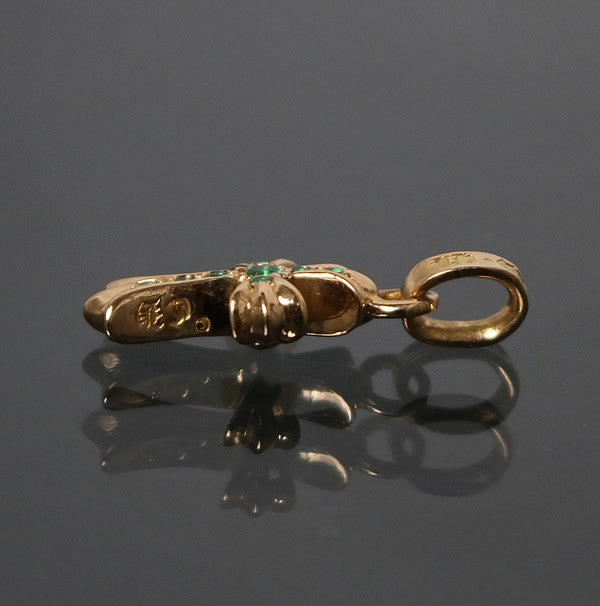 CHROME HEARTS 22K Baby Fat Cross After-Set Size ONE SIZE