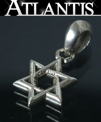 CHROME HEARTS Star of David Pendant Charm Size ONE SIZE
