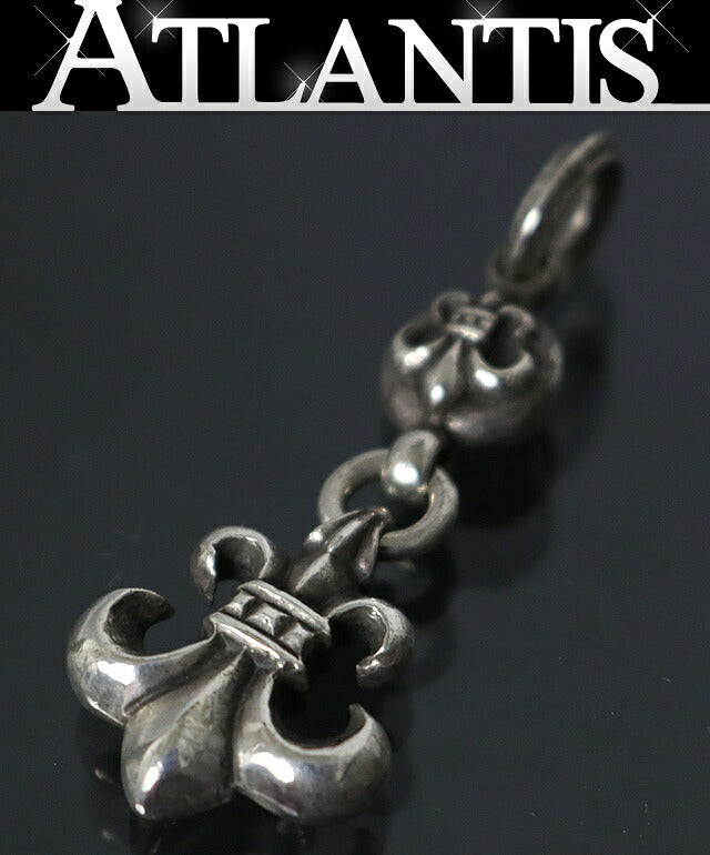 CHROME HEARTS 1 Ball BS Fleur Pendant Charm Size ONE SIZE