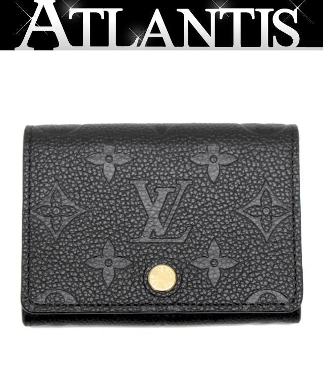 Louis Vuitton Monogram Empreinte Card Case Size ONE SIZE