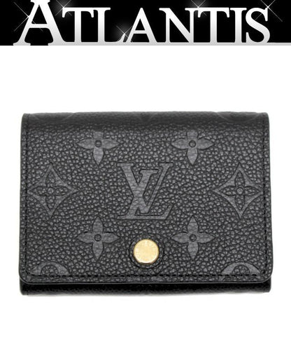 Louis Vuitton Monogram Empreinte Card Case Size ONE SIZE