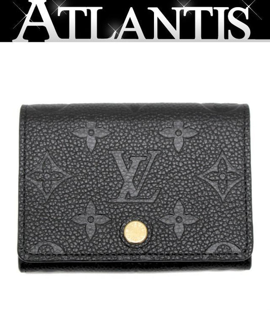 Louis Vuitton Monogram Empreinte Card Case Size ONE SIZE