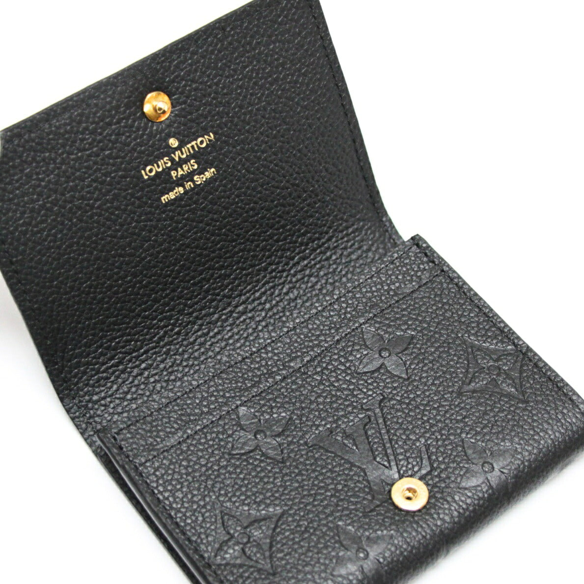 Louis Vuitton Monogram Empreinte Card Case Size ONE SIZE