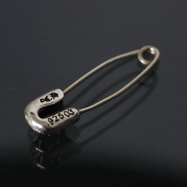 CHROME HEARTS Safety Pin 1 Silver Charm Size ONE SIZE
