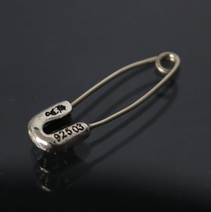 CHROME HEARTS Safety Pin 1 Silver Charm Size ONE SIZE