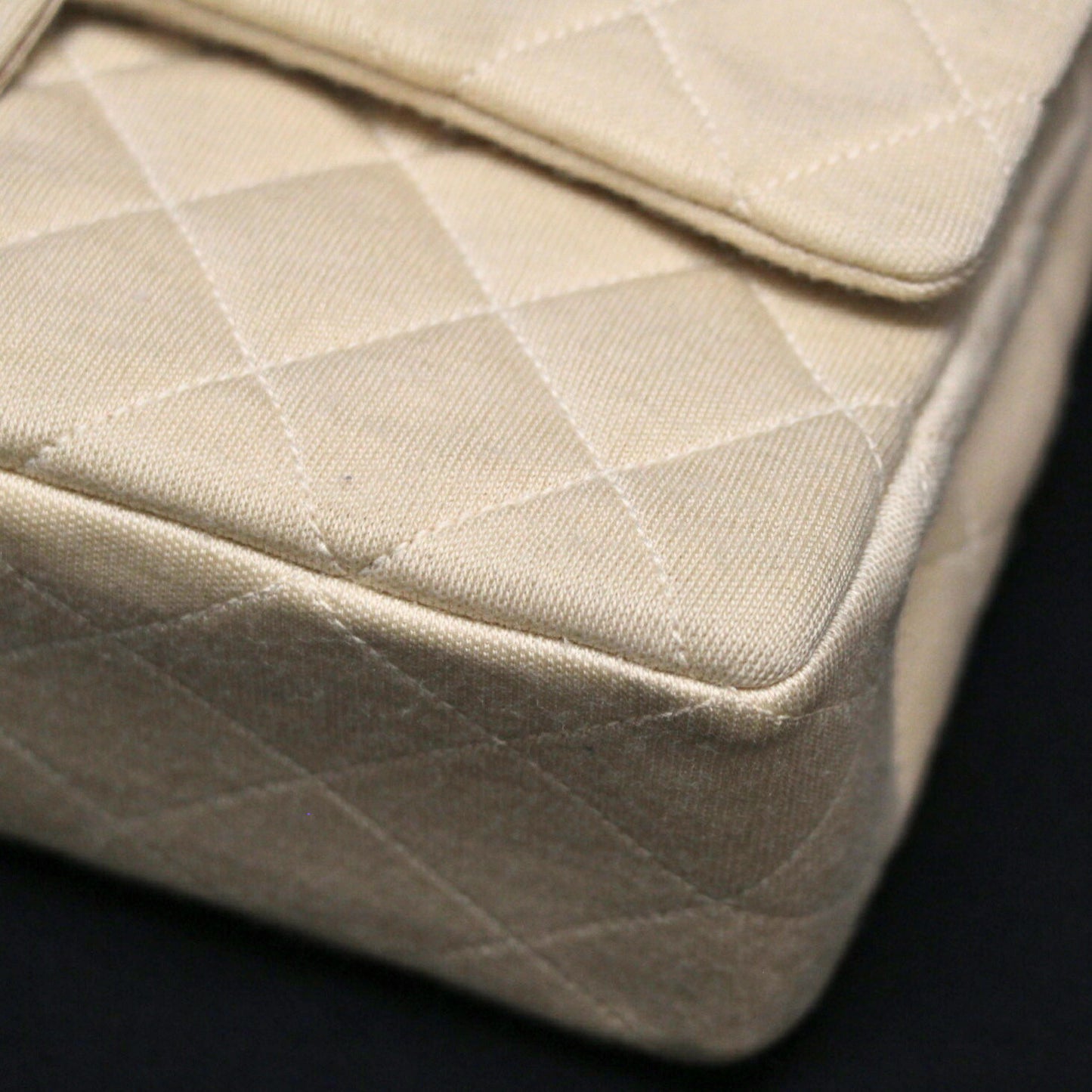 CHANEL Vintage Matelasse Jersey Shoulder Bag Size ONE SIZE