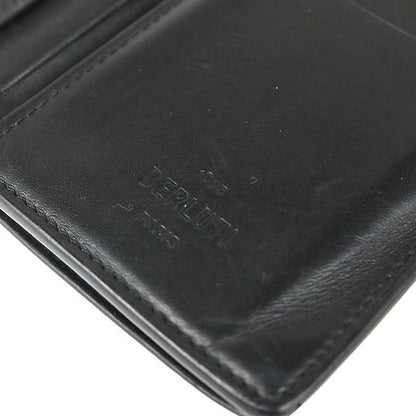Berluti Calligraphy Leather Zip Bi-fold Wallet Size ONE SIZE