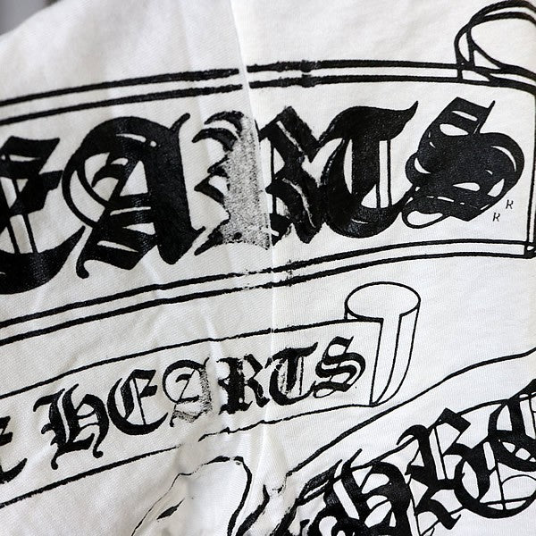 CHROME HEARTS x CDG Short Sleeve T-Shirt White/Black Size M