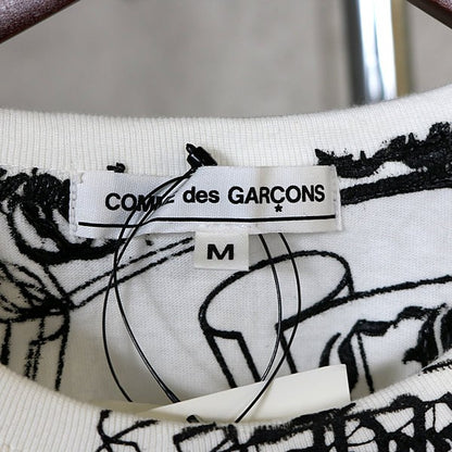 CHROME HEARTS x CDG Short Sleeve T-Shirt White/Black Size M
