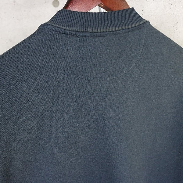 Acne Studios Logo Zip Up Sweatshirt Navy Blue Size L