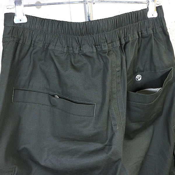 RICK OWENS Bela Cargo Pants Khaki Green Size 46