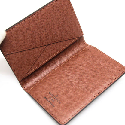LOUIS VUITTON Monogram Organizer de Poche Wallet Brown
