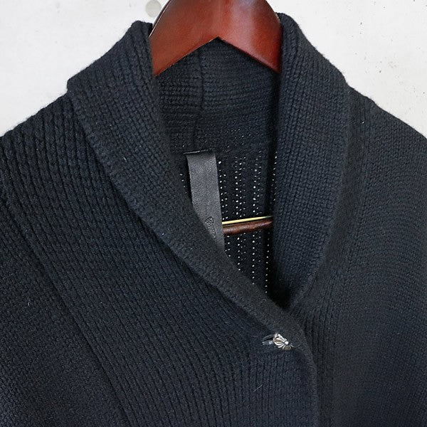 CHROME HEARTS CH Plus Patch Cashmere Knit Cardigan Size S