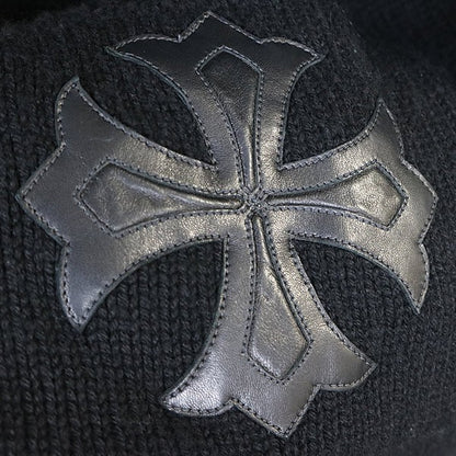 CHROME HEARTS CH Plus Patch Cashmere Knit Cardigan Size S