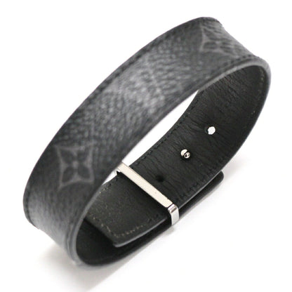 LOUIS VUITTON LV Slim Monogram Eclipse Bracelet Size 19
