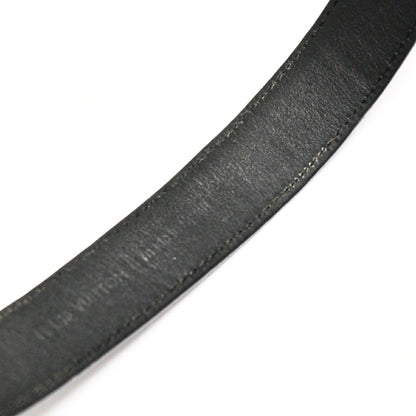 LOUIS VUITTON LV Slim Monogram Eclipse Bracelet Size 19