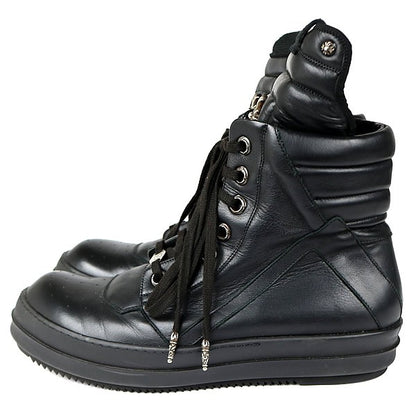 CHROME HEARTS x Rick Owens Geobasket Leather Sneakers Size EU 44