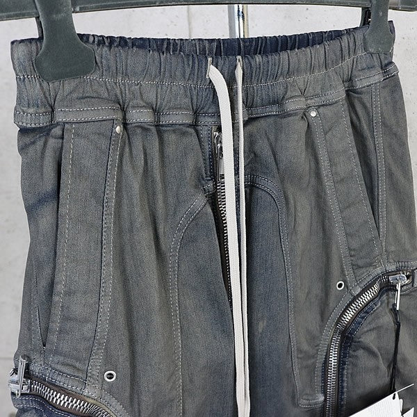 RICK OWENS 25FW BAUHAUS Cargo Pants Black Size 48