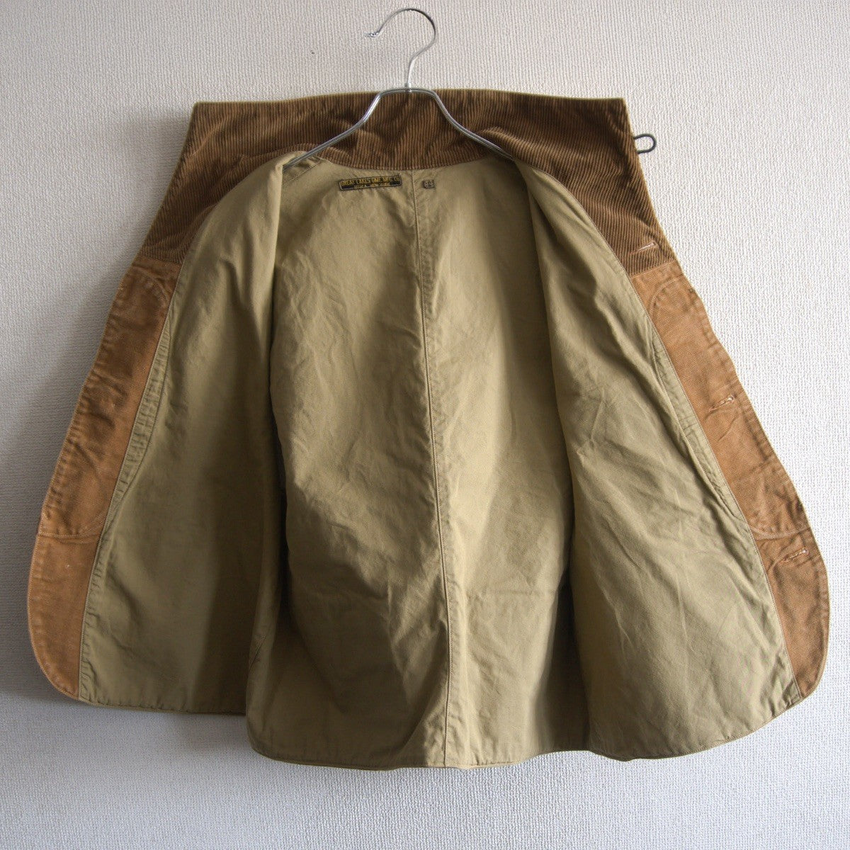 FREEWHEELERS GREAT LAKES GMT.MFG.CO. Yellowstone SLEEVELESS COAT Vest Size 44