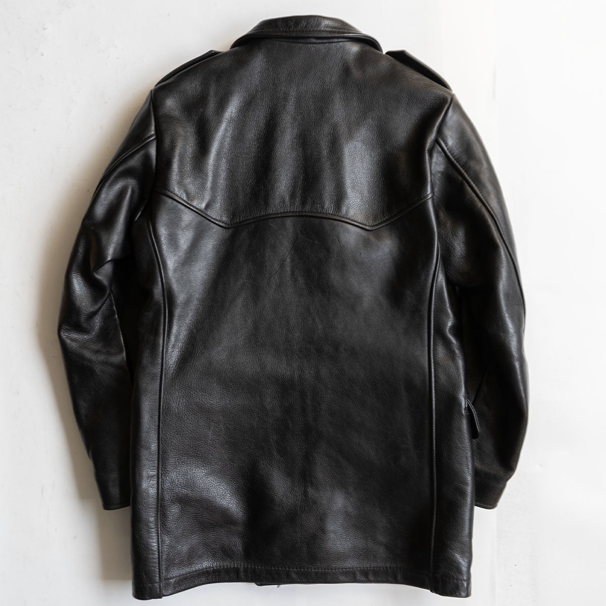 VANSON Remington Leather Coat Size 38