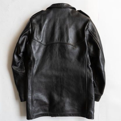 VANSON Remington Leather Coat Size 38