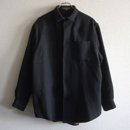 Y's for Men Wool Cotton Oversized Shirt Size M