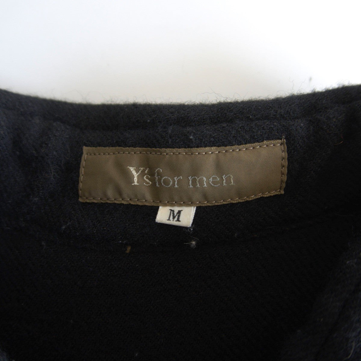 Y's for Men Wool Cotton Oversized Shirt Size M