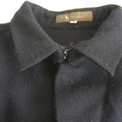 Y's for Men Wool Cotton Oversized Shirt Size M