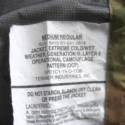 ECWCS GEN3 OCP GORE-TEX JACKET Size -R