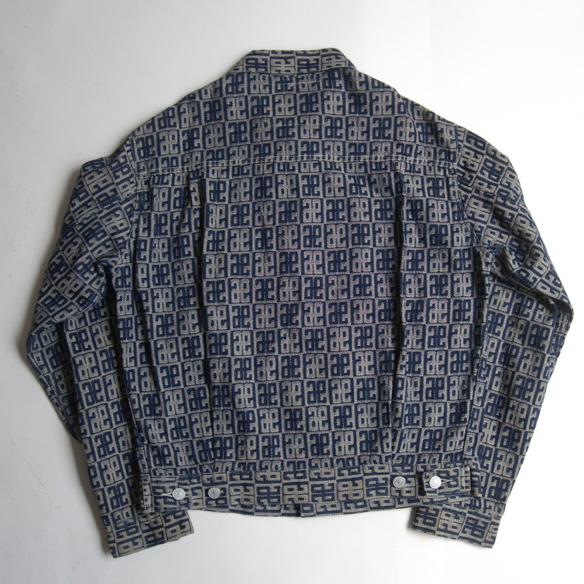 EVISU 2nd Type Jacquard Monogram Jacket Size XXS