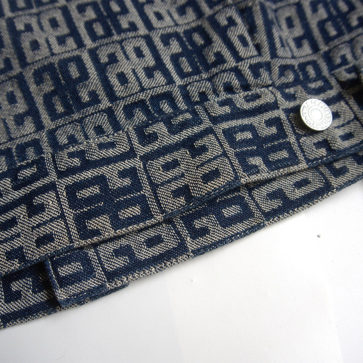 EVISU 2nd Type Jacquard Monogram Jacket Size XXS