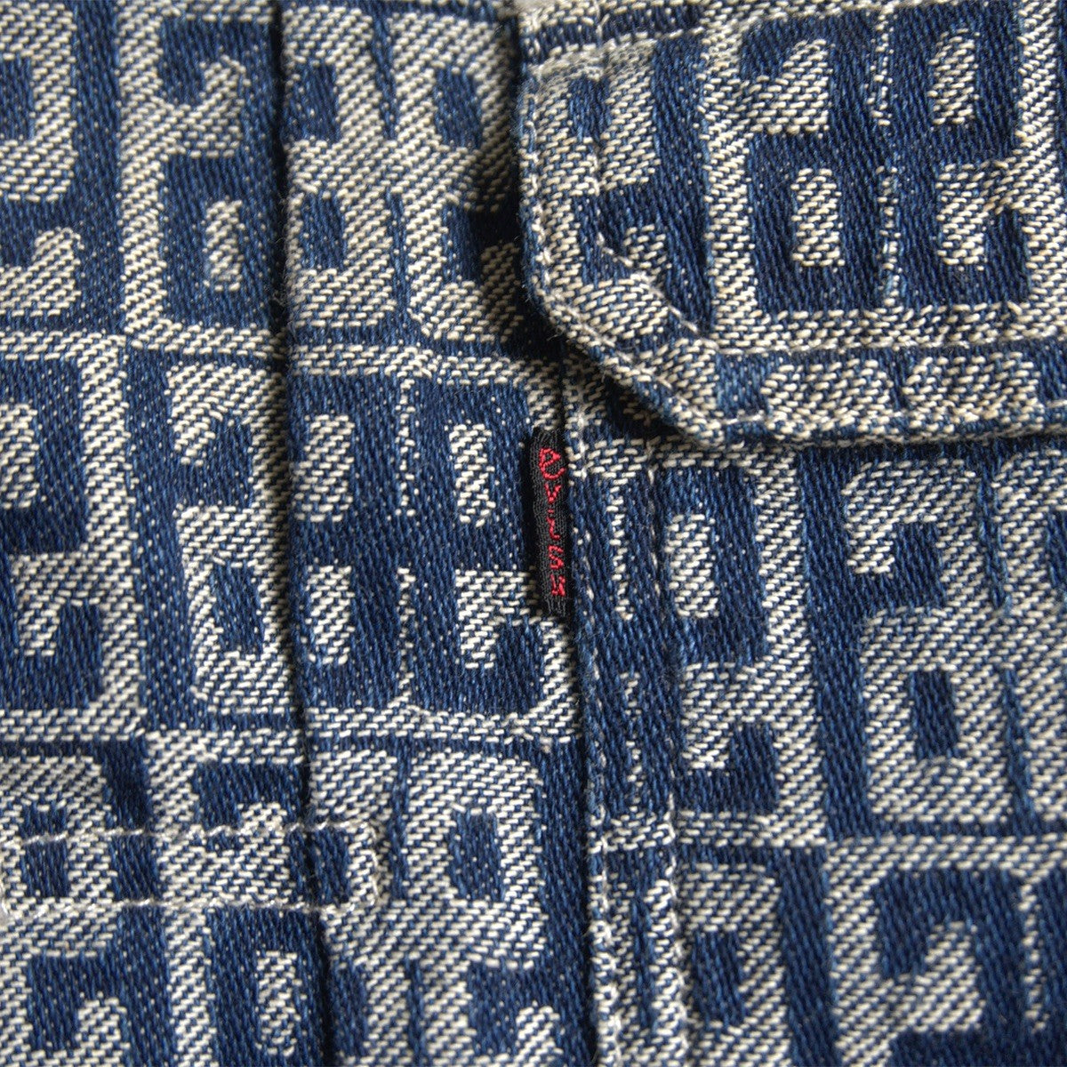 EVISU 2nd Type Jacquard Monogram Jacket Size XXS