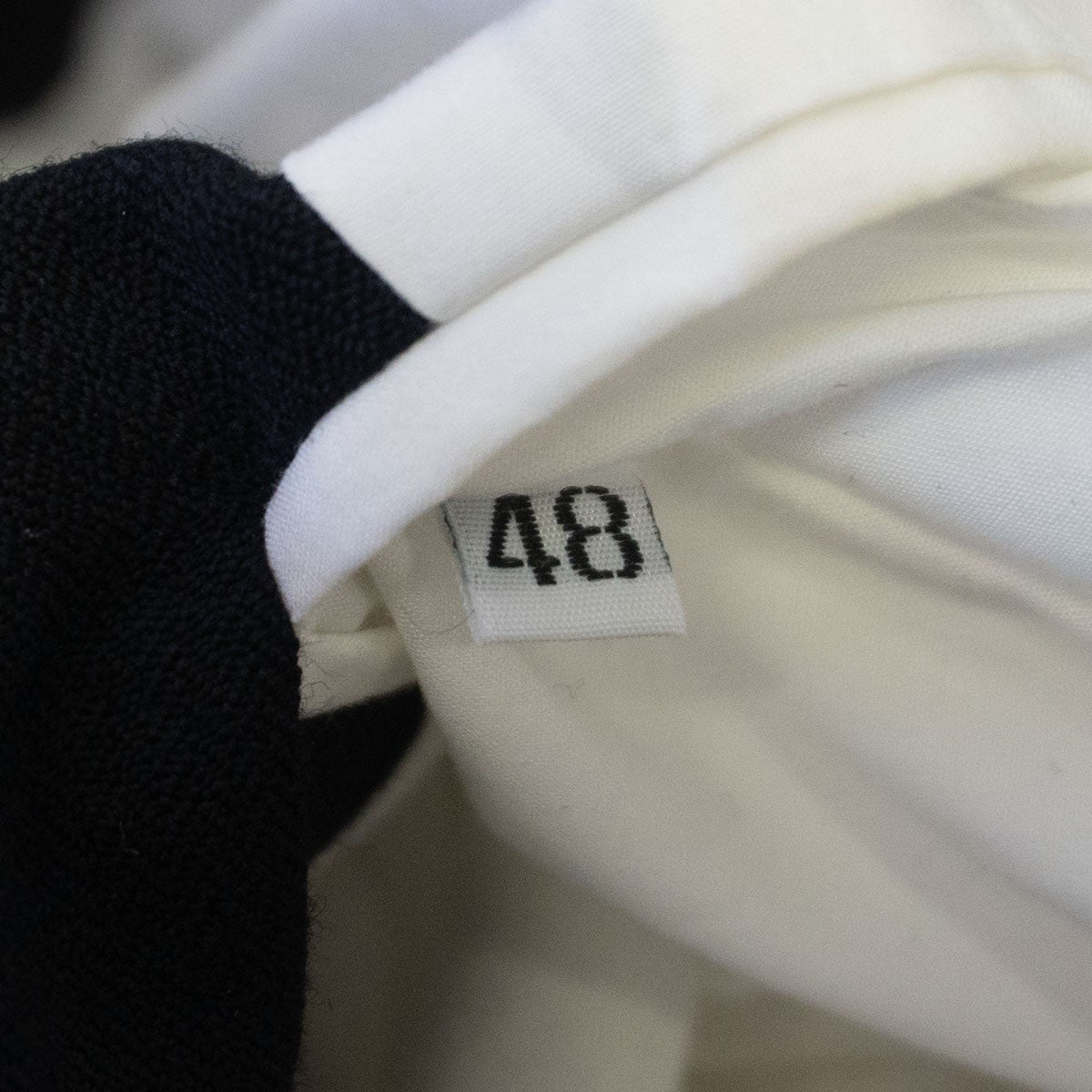 Bergfabel Wool Linen Balmacaan Coat Black Size 48