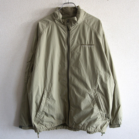 POLO SPORT 90s Nylon Jacket Ventilation Khaki Size L
