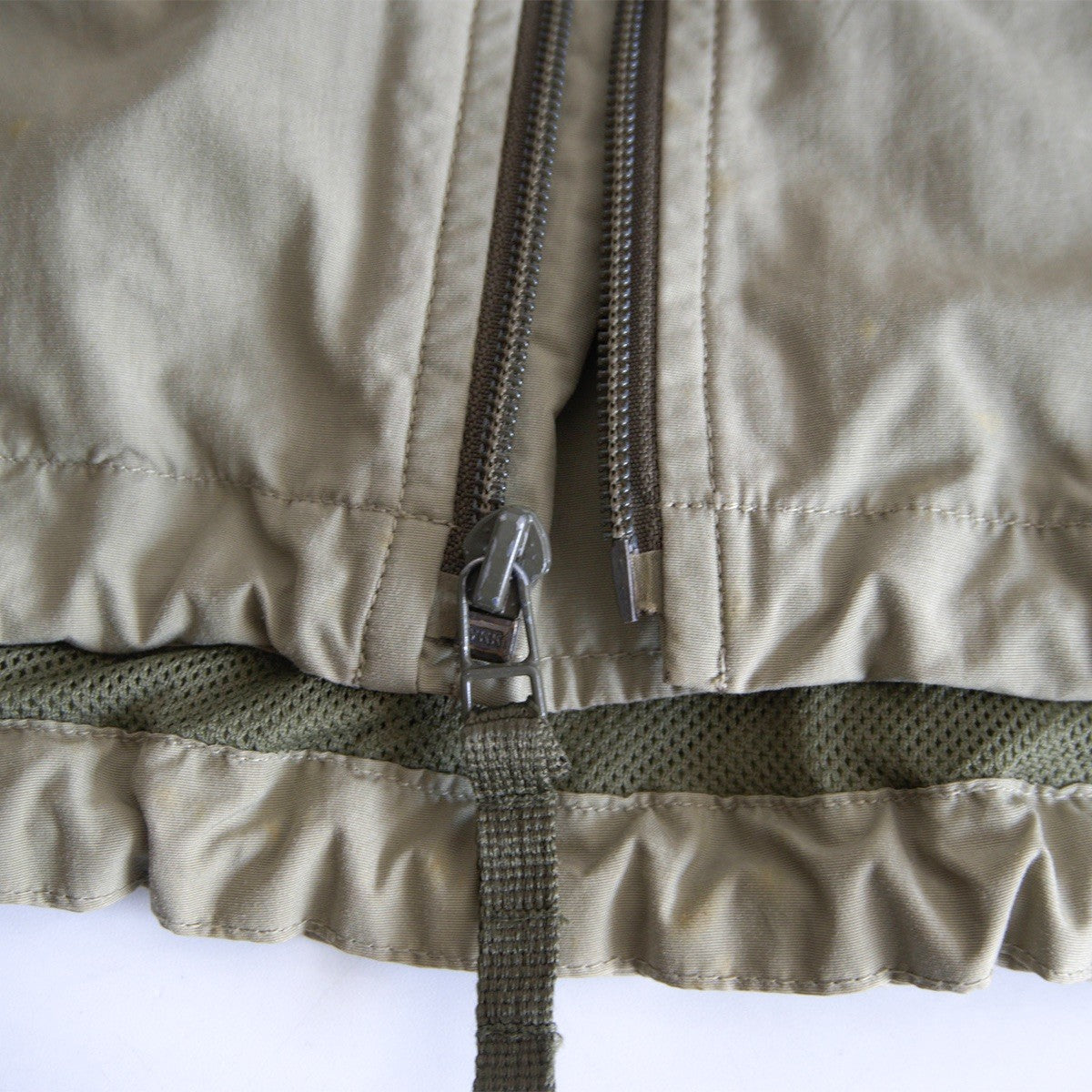 POLO SPORT 90s Nylon Jacket Ventilation Khaki Size L