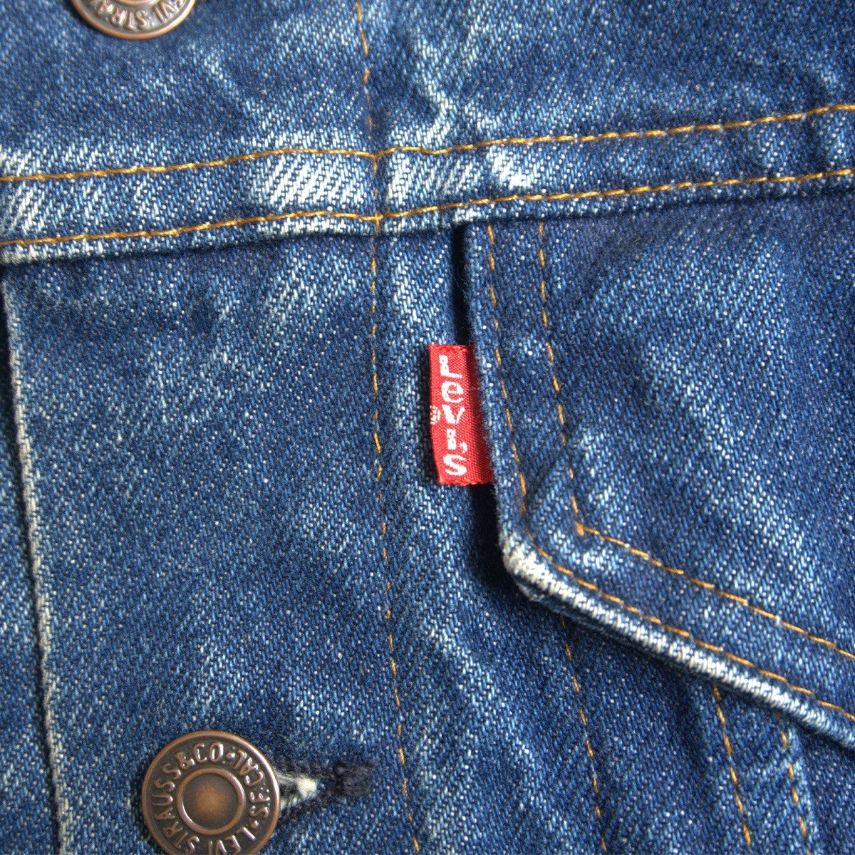 Levi's 80S 70506 5th Denim Jacket Size 38